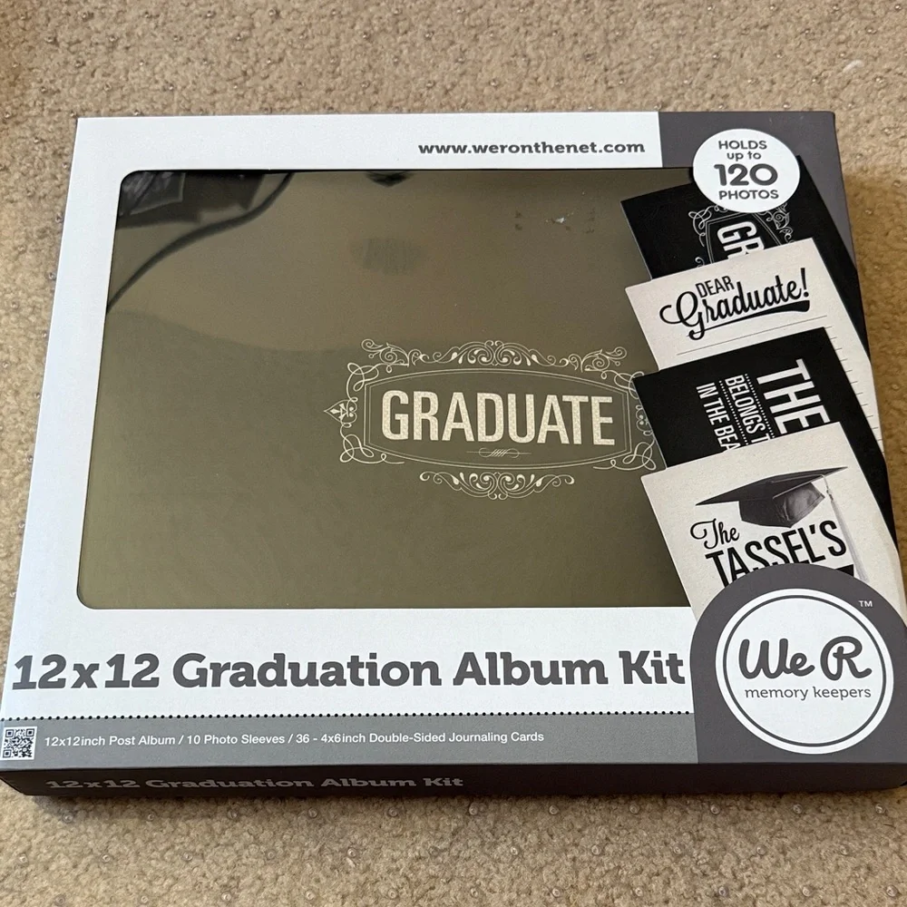 We R Memory Keepers Graduation Album Kit - Black